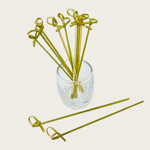 Palillos de Bambú 100% Naturales en Existencia, Desechables, de 150 mm, con Cabeza de Flor, <span class=keywords><strong>para</strong></span> Aperitivos - Product Image 2