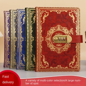 Libreta de Contraseñas con Cierre, Diseño Creativo, Cosida con Hilo de Cuero, para Oficina y Negocios - Product Image 4