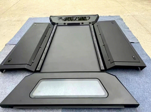 Accesorios para coche YBJ, cubierta de cama superior dura de acero para camión, <span class=keywords><strong>cabina</strong></span> <span class=keywords><strong>doble</strong></span> <span class=keywords><strong>2021</strong></span> para <span class=keywords><strong>Land</strong></span> <span class=keywords><strong>Cruiser</strong></span> LC79 pick up LC76 FJ79 2007-2024 dosel - Product Image 6