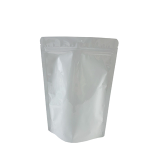 Tùy chỉnh màu trắng tinh khiết nhôm lá đứng dây kéo túi chống ẩm chống mùi cho nhai kẹo cao su thức ăn vật nuôi hàng loạt nhỏ thực phẩm Sushi - Product Image 2