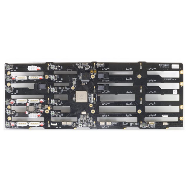 24Bays 12GB Expander Backplane SAS Chip 35x36R for 4U Server Chassis GPU Case AI Computing