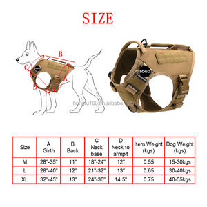 <span class=keywords><strong>Chaleco</strong></span> Táctico Personalizado para Perro, <span class=keywords><strong>Chaleco</strong></span> <span class=keywords><strong>Canino</strong></span> Ajustable con Sistema Molle, Arnés Táctico para Perro, <span class=keywords><strong>Chaleco</strong></span> de Entrenamiento de Liberación Rápida para Perro de Servicio - Product Image 6