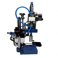 Presse pneumatique de table 100 kgf avec contrôleur pour rivetage, sertissage, poinçonnage et assemblage par pression