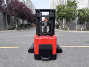 Apilador eléctrico de alta resistencia HELI 3T, <span class=keywords><strong>3000kg</strong></span>, elevador de palés de pierna a horcajadas, 1, 6 m3.5m, altura de elevación, soporte en apilador de palés para almacén - Product Image 3