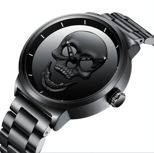 Top-tier men's <b>skull</b> <b>watch</b> with stainless steel strap waterproof steampunk style cool <b>skull</b> <b>watch</b> for men - Product Image 6