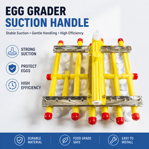 Pinza de Vacío Automática para Recolección de Huevos, para Sistema Neumático de Procesamiento Avícola de 30 Huevos, Ventosa de Silicona para Recoger y Colocar - Product Image 3