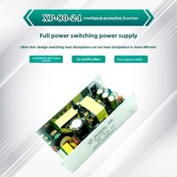 Fuente de alimentación conmutada PFC de 24V, 3.3A, 80W, conversión de voltaje completo de 220V a salida única de CC