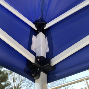 Tienda de campaña plegable de aluminio duradero con marco de acero, toldo de lona instantáneo impermeable para eventos al aire libre, cocina de acero inoxidable - Product Image 4