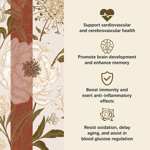 Aceite de Semilla de Peonía con Cápsulas Blandas de Fibra Soluble |   <span class=keywords><strong>Soporte</strong></span> para la Salud Intestinal y Celular |   GMP - Product Image 4