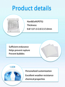 CE ISO gecertificeerde tandenplakplaat voor tandenbleking en orthodontische beugels, hoge kwaliteit transparant thermoplastisch materiaal - Product Image 6