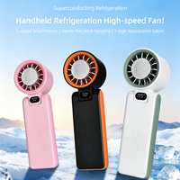 Nouveau Mini Ventilateur Portable Rechargeable 2026, Humidificateur Personnel pour Extérieur, Voiture, Intérieur et Maison, Format de Poche, 6000 mAh