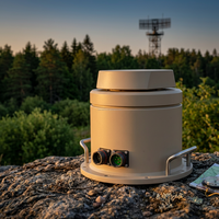 Adaptateur de rotation motorisé à un axe de haute précision pour dispositif radar, système électro-optique, alliage d'aluminium, étanche IP66