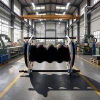 Raccord flexible en caoutchouc EPDM à sphère unique DN50 PN25, type de raccord rapide pour système de protection incendie