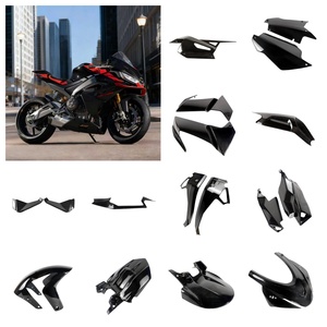 Marco de Matrícula de Motocicleta de Fibra de Carbono 3K 100% Seca para <span class=keywords><strong>Aprilia</strong></span> <span class=keywords><strong>RS</strong></span> 660 2021-2024, <span class=keywords><strong>Carenado</strong></span> de Motocicleta de Fibra de Carbono al por Mayor - Product Image 3