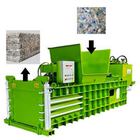 Presse à balles horizontale en acier, compacteur hydraulique pour le recyclage des déchets métalliques