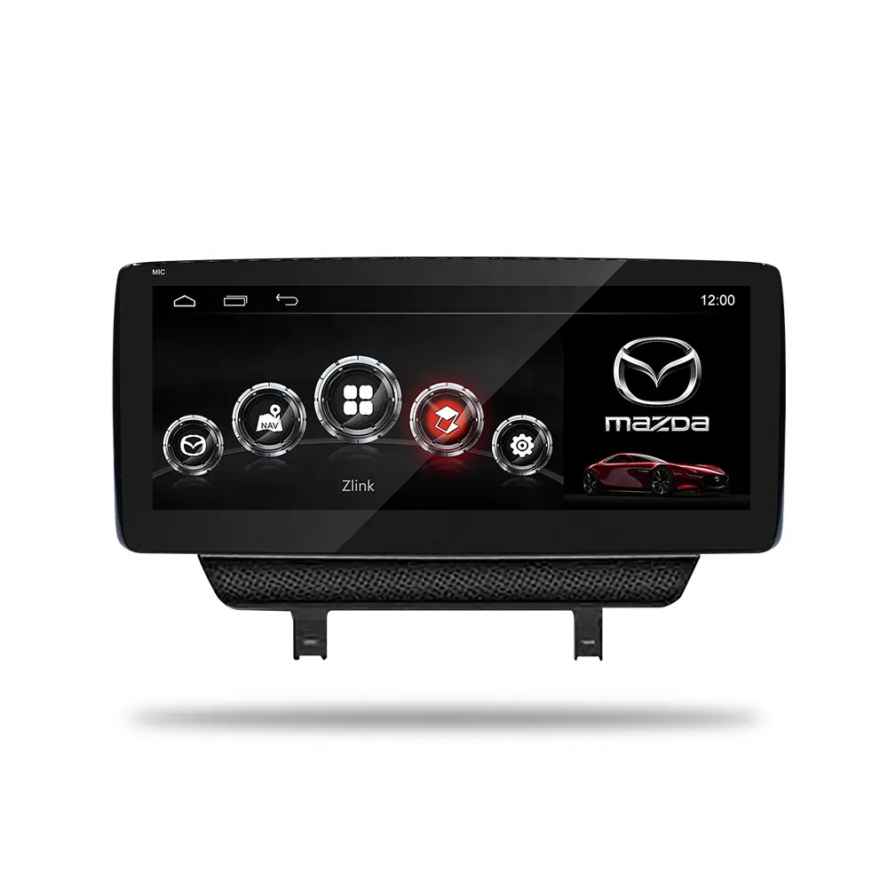 Android Auto Speler 4 + 64G Voor Mazda CX3 Auto Radio Met Dsp 4G Draadloze Carplay Accepteer Maat logo