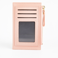 Porte-cartes en cuir PU tendance, portefeuille multifonctionnel pour documents, étui pour passeport, pochette pour billets de voyage