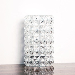 Grand <span class=keywords><strong>vase</strong></span> à fleurs transparent en verre cristal, décoration <span class=keywords><strong>de</strong></span> luxe, pièces centrales <span class=keywords><strong>de</strong></span> <span class=keywords><strong>table</strong></span> pour <span class=keywords><strong>mariage</strong></span> - Product Image 1