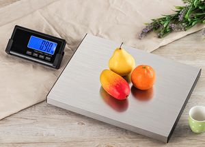 공장 도매 스테인레스 스틸 180kg 방수 플랫폼 바닥 전자 저울 디지털 계량 애완 동물 우편 저울 - Product Image 4