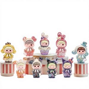 Caja Sorpresa Creativa, Linda y Adorable con Figuras de Anime, Regalo de Cumpleaños para Mejores Amigas, Adorno de Resina para Escritorio - Product Image 1