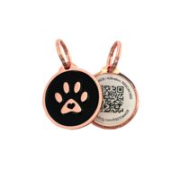 Collar Personalizado para Mascotas con Placa de Identificación, Código QR y Accesorios para Perros y Gatos