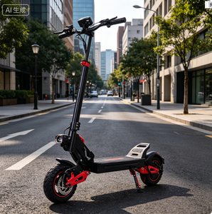 Scooter Eléctrico de Suspensión Completa de Largo Alcance, Barato, al por Mayor, con Envío Gratuito desde Almacén en el Reino Unido y la UE, Carga Máxima de 150 kg, para Adultos - Product Image 4