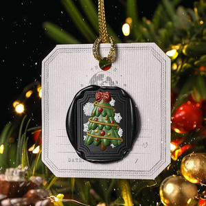 Sello de cera cabeza de sello Latón Nueva SERIE DE Navidad Embalaje de regalo de vacaciones sobre Sello de tarjeta de felicitación Cabeza de latón macizo relieve mate - Product Image 2