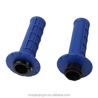 Poignées de guidon en caoutchouc de silicone pour motocross, avec verrouillage et fixation par serrage, guidon de moto universel de 22 mm, accessoires de moto