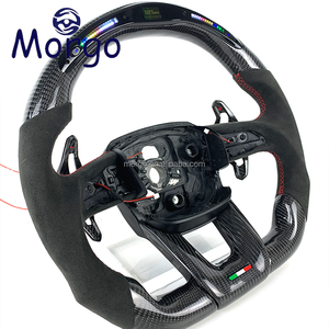 Accessoires de voiture Volant de voiture en fibre de carbone Led personnalisé pour Lamborghini Gallrado URUS <span class=keywords><strong>Aventador</strong></span> Hurcan LP550 LP560 LP570 - Product Image 2