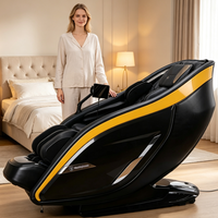 Fauteuil de massage de luxe Zhouqi 4D avec écran tactile 7 pouces, zéro gravité, commande vocale IA pour un spa à domicile ultime