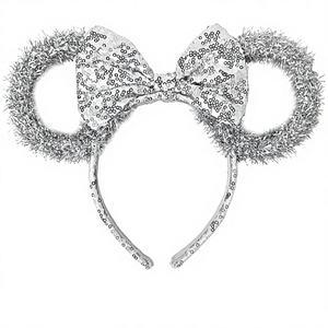 ACCESORIOS H.E.R. Diadema con Orejas de Minnie Mouse de Disney con Licencia Oficial, Diseño Personalizado para Niños, Regalo de Animalito Adorable, Hecho en EE. UU. - Product Image 1