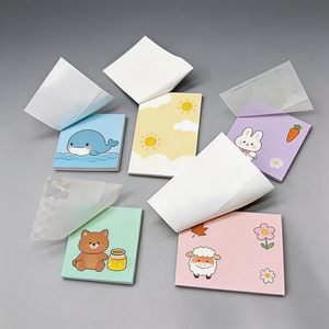 Bloc de Notas con Diseño de Animales de Dibujos Animados Coloridos, 50 Hojas Cada Uno, Sin Adhesivo, para Oficina, Escuela, Escritura - Product Image 4