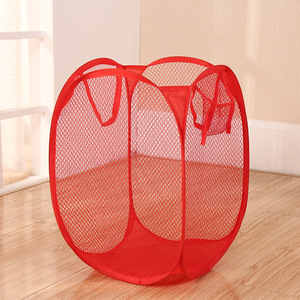 Foldable Laundry <b>Basket</b> – Ventilated Skeleton Design, <b>Large</b> Capacity Portable Dirty Clothes Hamper, Collapsible <b>Storage</b> Bin for - Product Image 6