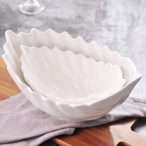 Grand saladier en céramique en forme de fruits et légumes, vaisselle et assiettes de style français occidental - Product Image 3