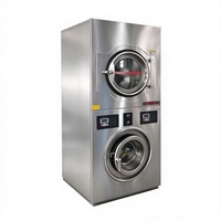 10-25kg YJS Coin/Card/QR Stainless Steel Fully Automatic Washer Extractor Small Capacity Laundry Equipment CE/ISO Certified