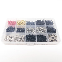 305/780pcs Set Kit Sekrup Baut Perbaikan DIY untuk Komputer PC Case, Kipas Hard Disk Drive, Motherboard, Power Supply Server, HDD, PSU, PCI Mount
