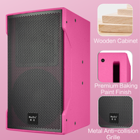 Haut-parleur audio professionnel passif 2 voies NX-10/12 de 12 pouces à large bande 450W avec système de fixation M8 pour une clarté vocale élevée en auditorium et salle de banquet