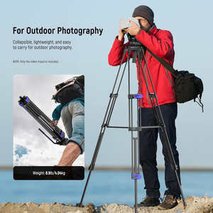 Fabrika fiyat büyük hafif dijital taşınabilir kamera tripodu Video kamera için ağır <span class=keywords><strong>Tripod</strong></span> ağır <span class=keywords><strong>Tripod</strong></span> - Product Image 5