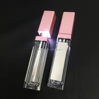 LED Lip Gloss Tubes, Bulk Light Up Lip Gloss with Mirror