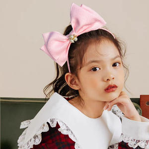 ที่คาดผมโบว์สองชั้นสำหรับเด็ก, ที่คาดผมสีลูกกวาดเจ้าหญิงน่ารักทันสมัย - Product Image 2