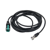 Cable USB a RJ48 de 12V personalizado para lector de código de barras y máquina POS