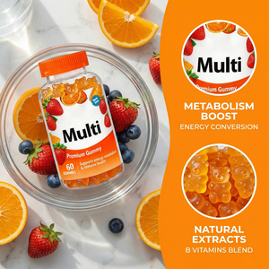 Suplemento Alimenticio Profesional, Gomitas Multivitamínicas Sin Azúcar, Vitaminas al por Mayor, Suplementos de Marca Privada, Salud General - Product Image 4