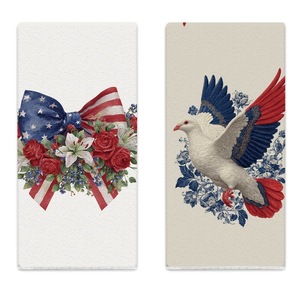 Cross-border digital printing independent daily style household kitchen cleaning towels, dishcloths, <b>tablecloths</b>, decorative - Product Image 3