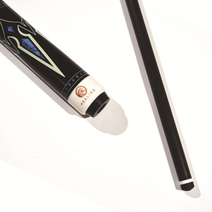 Queue de billard en fibre de carbone, tête de 11,8 mm, poignée antidérapante à huit dents, légère, pour billard à neuf boules - Product Image 3