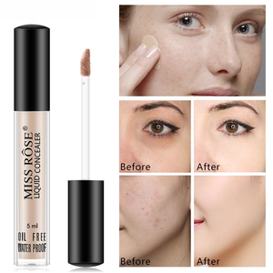 <span class=keywords><strong>MISS</strong></span> ROSE 9 colore correttore Mini fondotinta liquido riparazione copre le imperfezioni dei segni dell'acne illumina la pelle 5ml - Product Image 4