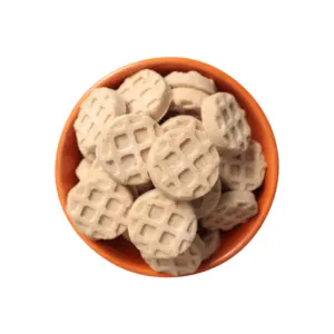 OEM ODM freeze dried cat food Chicken and Chicken Liver mix MEAT WAFFLE pet treats for training treats pet food manufacturer