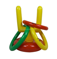 Jeu de Lancer Gonflable Jouets de Piscine Luau Articles de Fête Jeu d'Intérieur et d'Extérieur pour Enfants Adultes Ensemble d'Été
