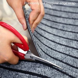 Tapis de cuisine en TPR écologique à poils courts, antidérapant, résistant à l'huile, avec design à rainures longues, style nordique - Product Image 3