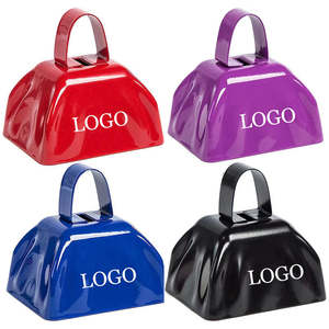 3Inch Stevige Metalen Koebellen Met Handvat Rinkelen Een Leng Koebel Voor Promotiemakers Van Sportevenementen <span class=keywords><strong>3</strong></span> "Koebel Voor School - Product Image 5