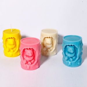 Hot Selling Cute Lion Animal <b>Silicone</b> Molds For Decoration 3D Mold <b>Silicone</b> Scented Candle Resin Casting DIY <b>Baking</b> Tool - Product Image 2